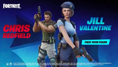 jill valentine fortnite|How to get Fortnite Jill Valentine & Chris Redfield skins: Resident ...